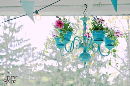 Chandelier Planter Tutorial