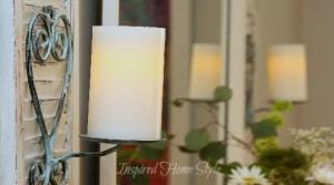DIY Candle Sconce