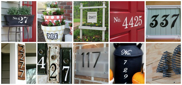 10 Creative House Number Ideas Inspired Home Style