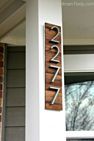 Modern House Numbers 