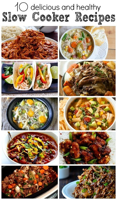 10 Delicious and Healthy Slow Cooker Recipes