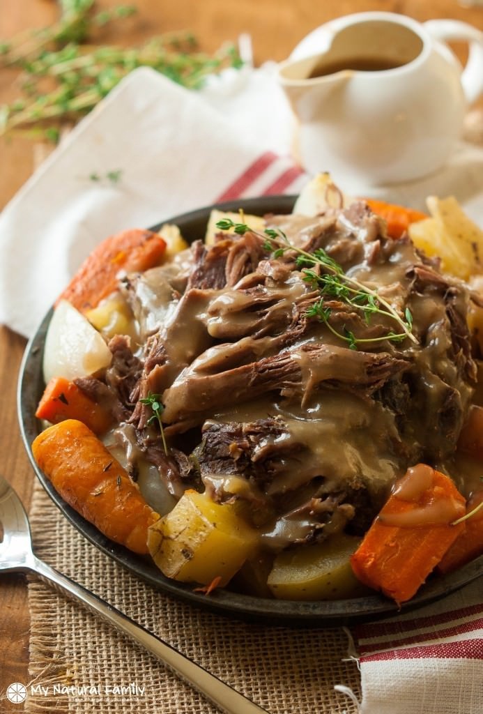 Easy Pot Roast Crock Pot Recipe