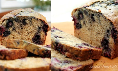 Triple Berry Breakfast Bread